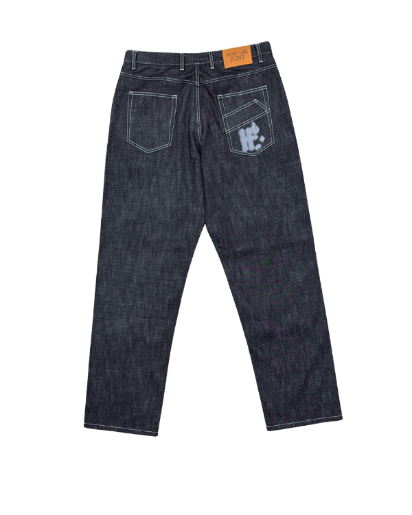 MIDNIGHT GRAFFITI RAW DENIM
