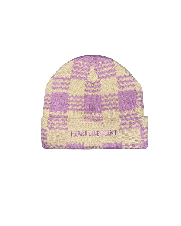 HLF PLAID BEANIE