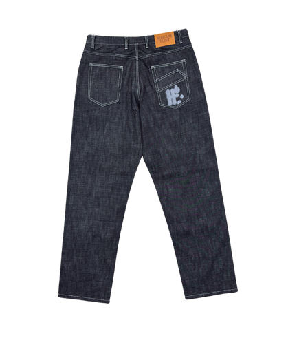 MIDNIGHT GRAFFITI RAW DENIM