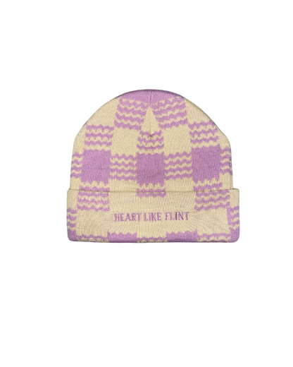 HLF PLAID BEANIE